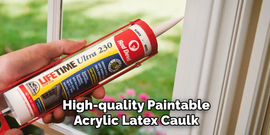 High-quality Paintable Acrylic Latex Caulk