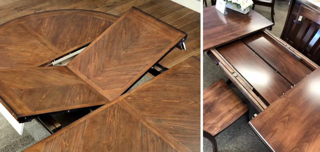 How to Add a Leaf to a Table