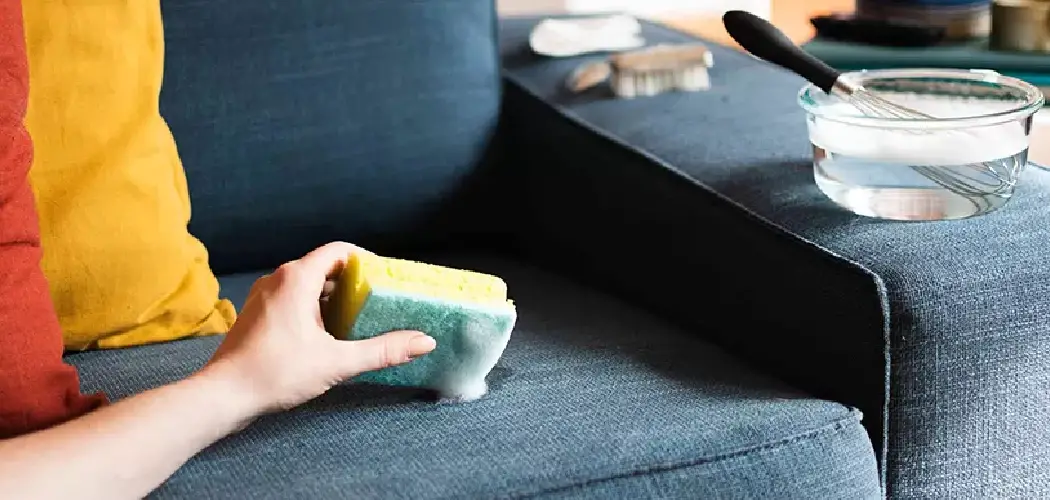 How to Clean Sofa With Baking Soda Without Vacuum