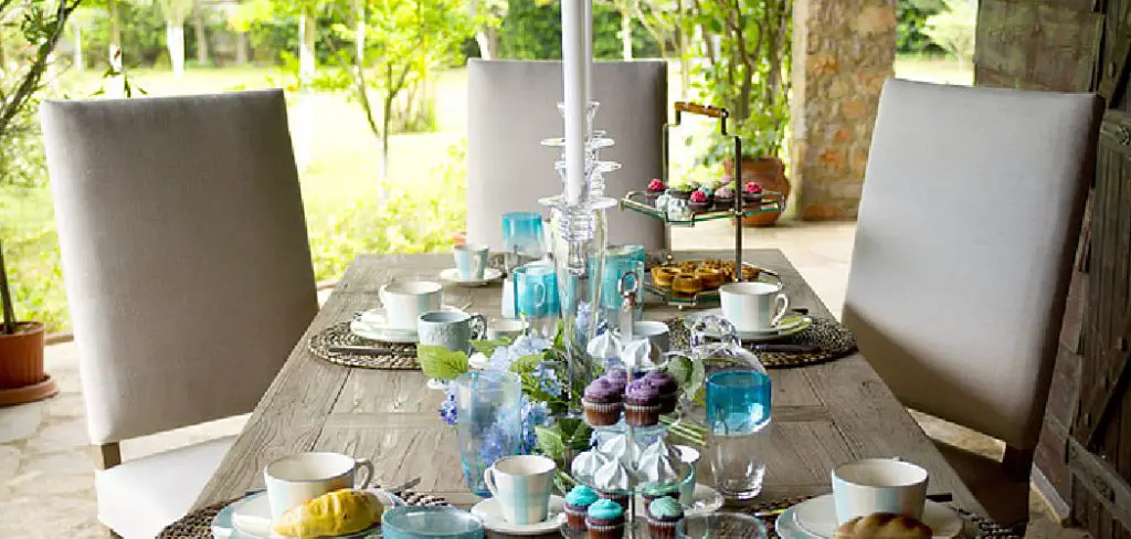 How to Decorate Glass Table Top