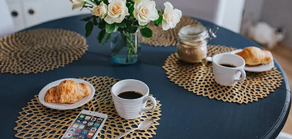 How to Make a Round Coffee Table