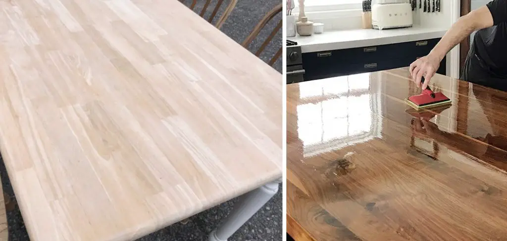 How to Refinish a Butcher Block Table