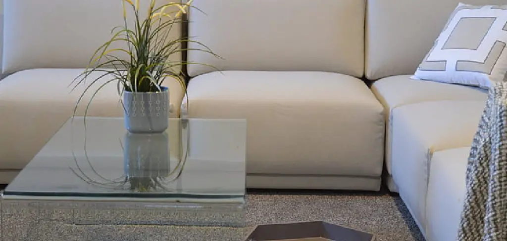 How to Style a Glass Coffee Table