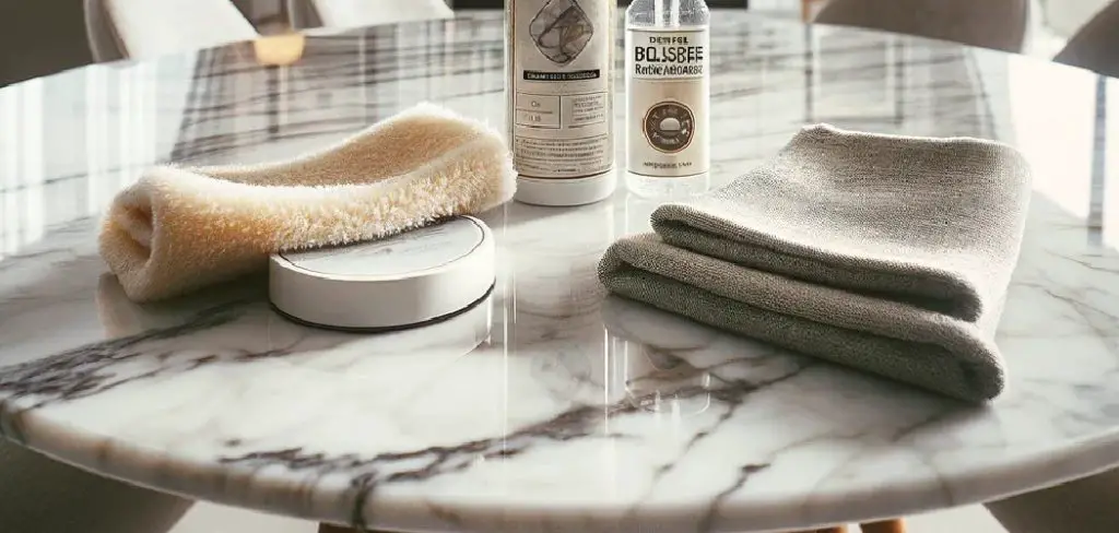How to Treat Marble Table