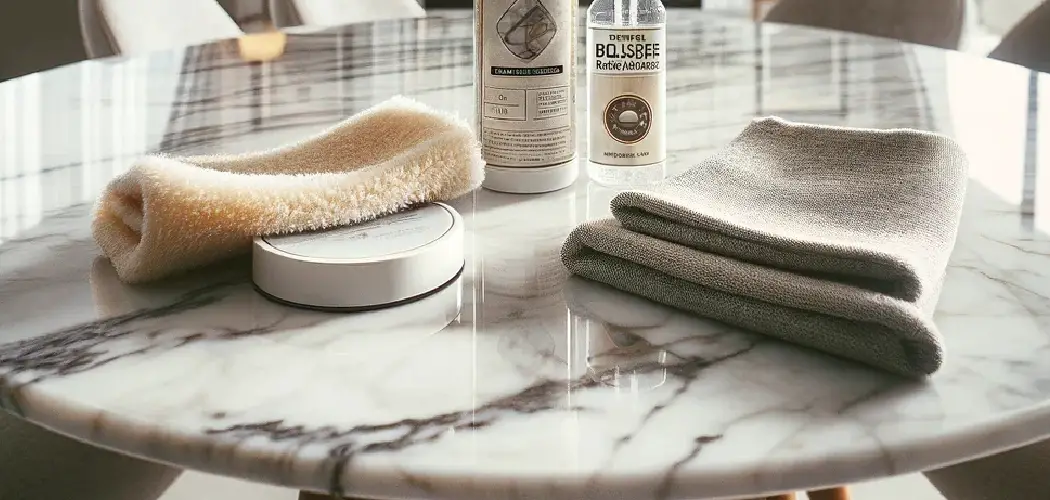 How to Treat Marble Table