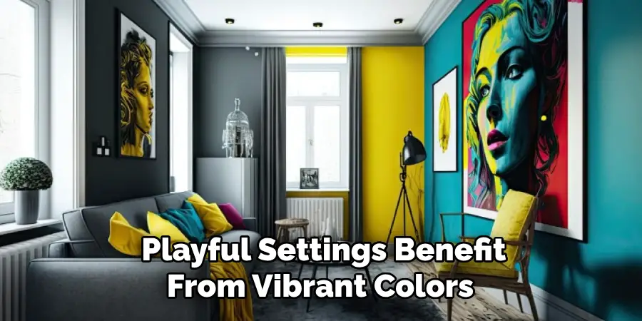 Playful Settings Benefit From Vibrant Colors