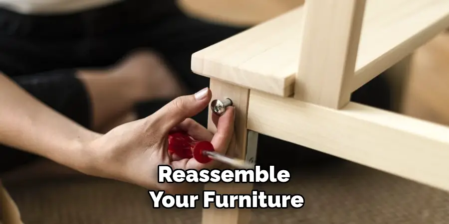 Reassemble Your Furniture
