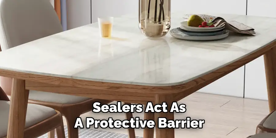 Sealers Act As
A Protective Barrier