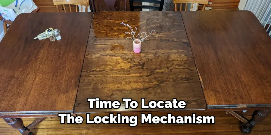 Time To Locate The Locking Mechanism