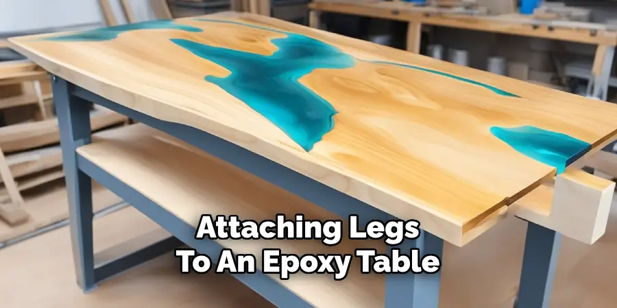 Attaching Legs
To An Epoxy Table
