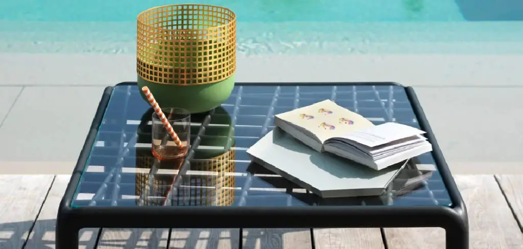 How to Dispose of Large Glass Table Top