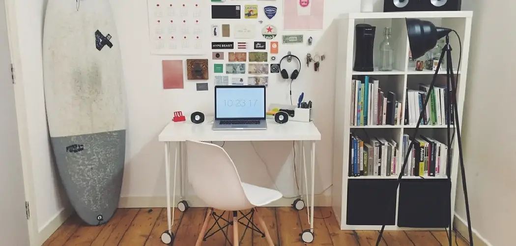 How to Paint Desk White