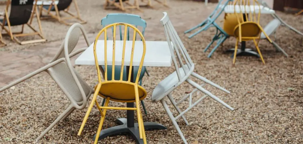 How to Paint Metal Chairs
