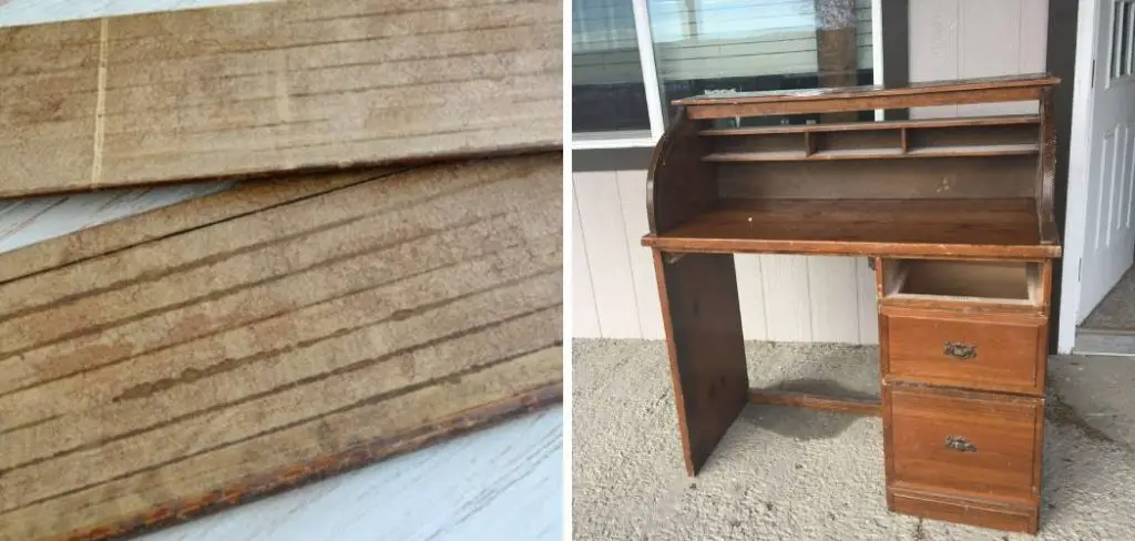 How to Repair Roll Top Desk