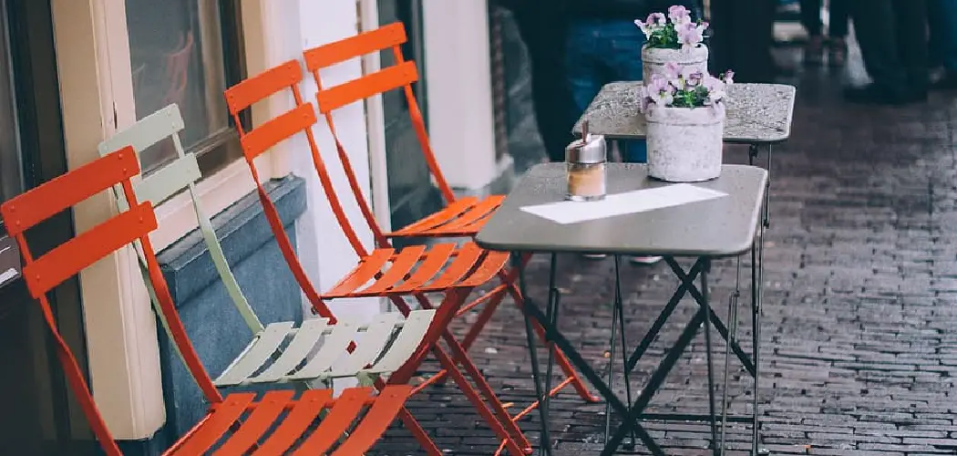 How to Store Folding Chairs