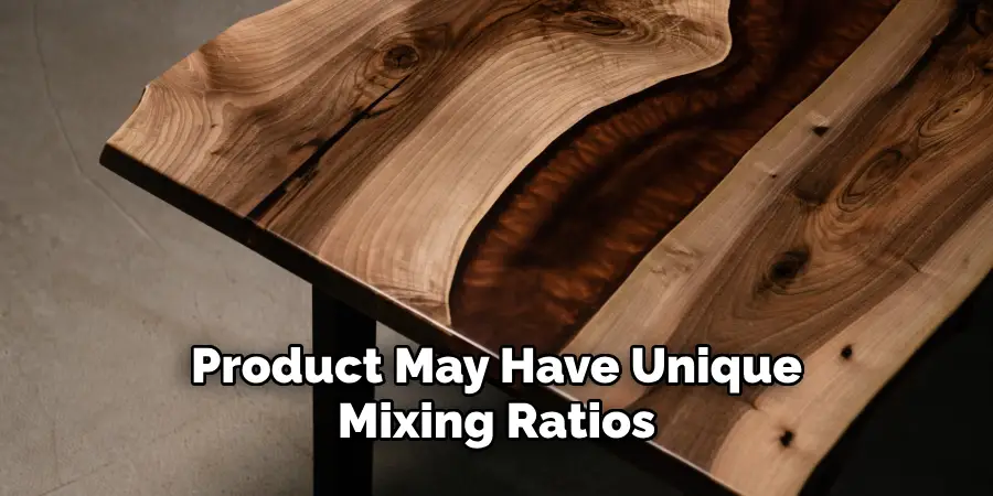 Product May Have Unique Mixing Ratios