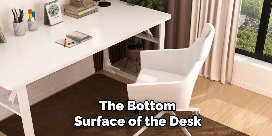  The Bottom 
Surface of the Desk