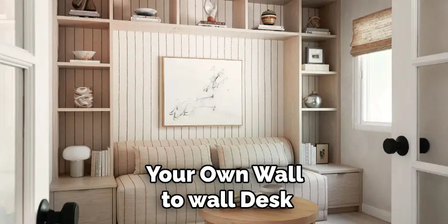 Your Own Wall 
to wall Desk