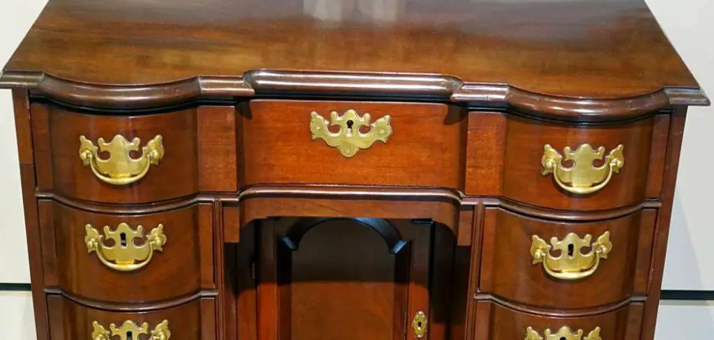 How to Paint a Secretary Desk