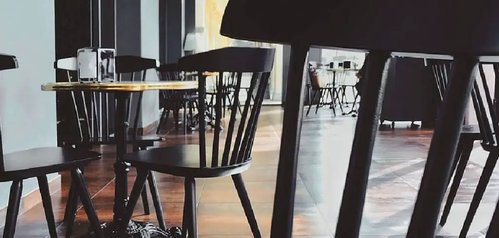 How to Paint Spindle Chairs