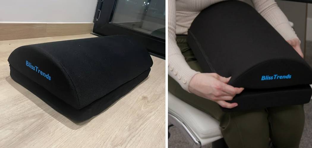 How to Use Blisstrends Foot Rest Under Desk
