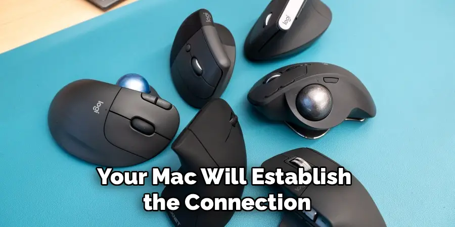 Your Mac Will Establish
the Connection