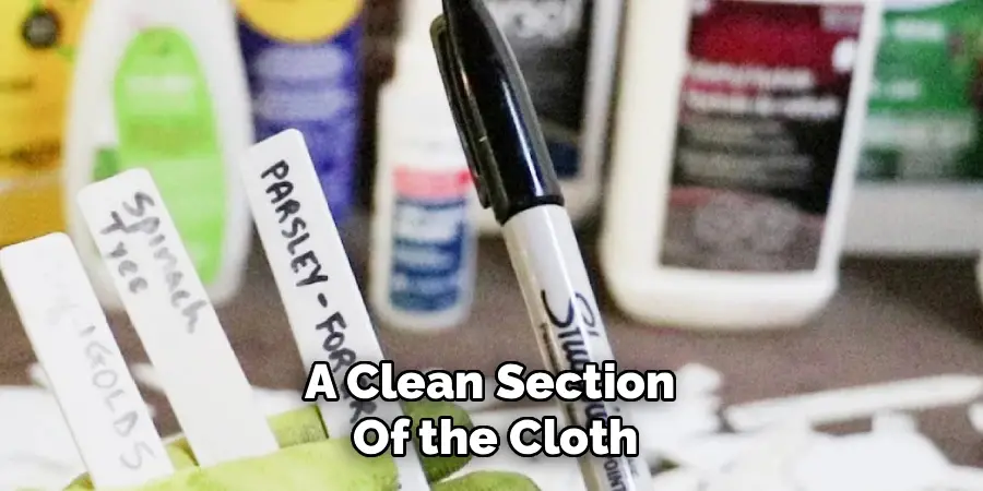 A Clean Section 
Of the Cloth