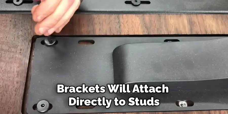 Insert Wall Plugs or
Anchors as Needed