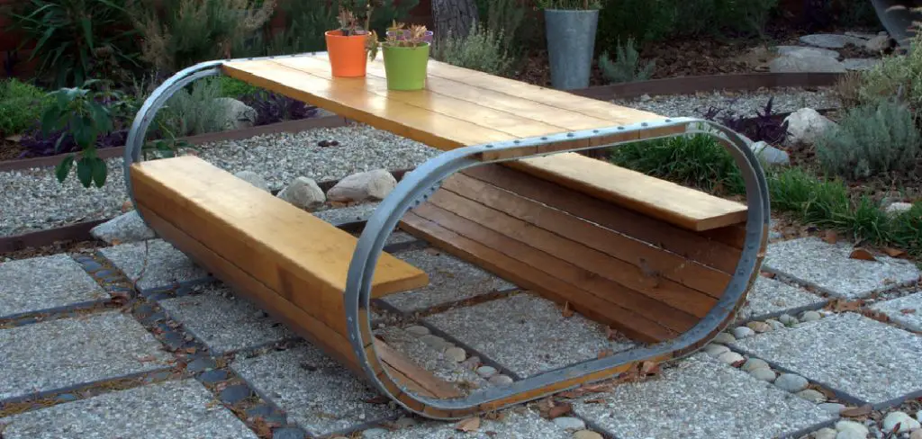 How to Cover Metal Desk Frame