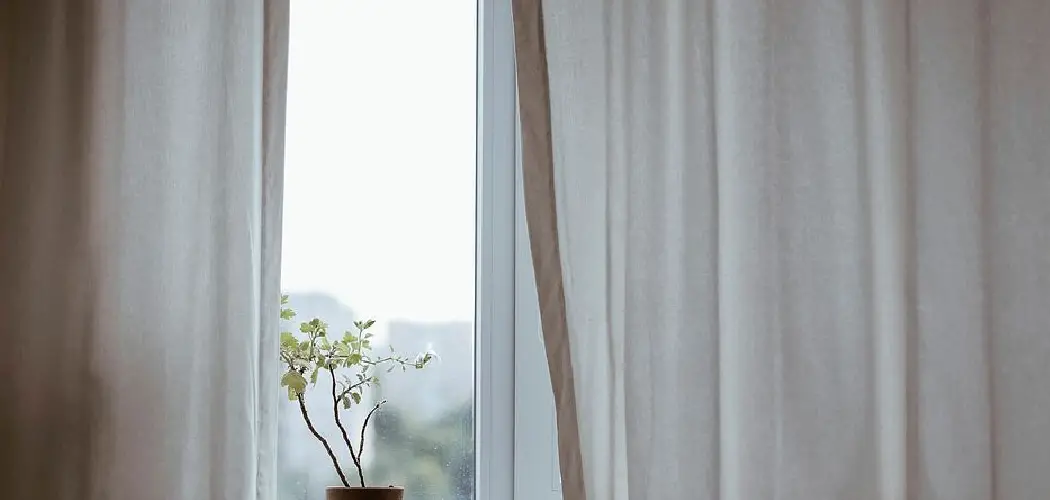 How to Hang Corner Window Curtains