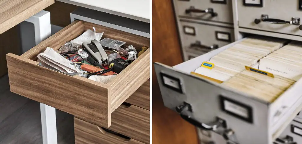 How to Remove File Cabinet Drawers