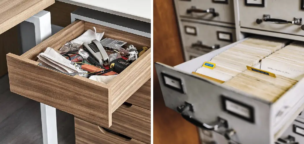 How to Remove File Cabinet Drawers