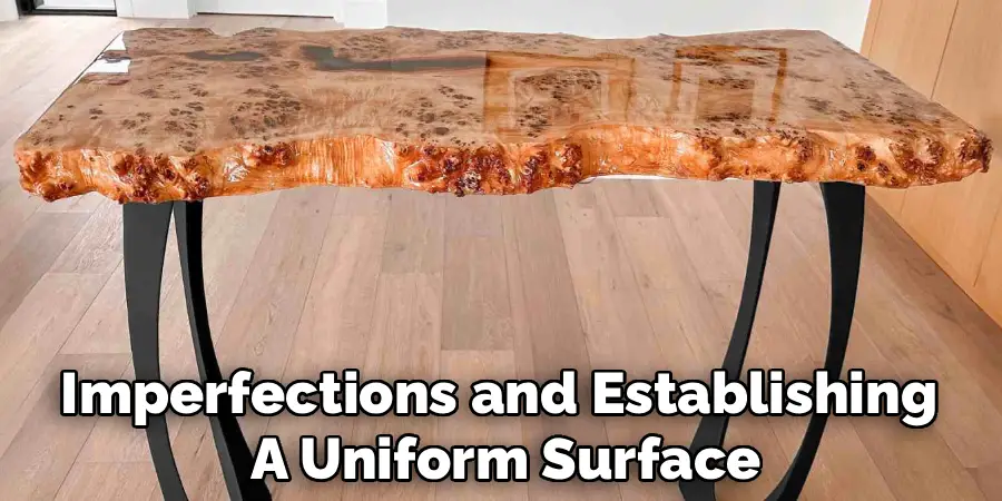 Imperfections and Establishing
A Uniform Surface