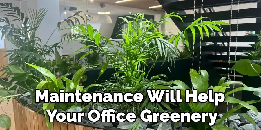 Maintenance Will Help 
Your Office Greenery