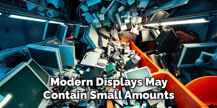  Modern Displays May 
Contain Small Amounts