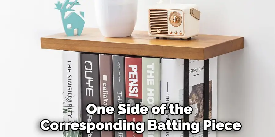 One Side of the 
Corresponding Batting Piece