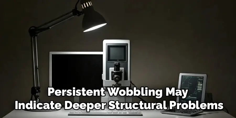 Persistent Wobbling May
Indicate Deeper Structural Problems
