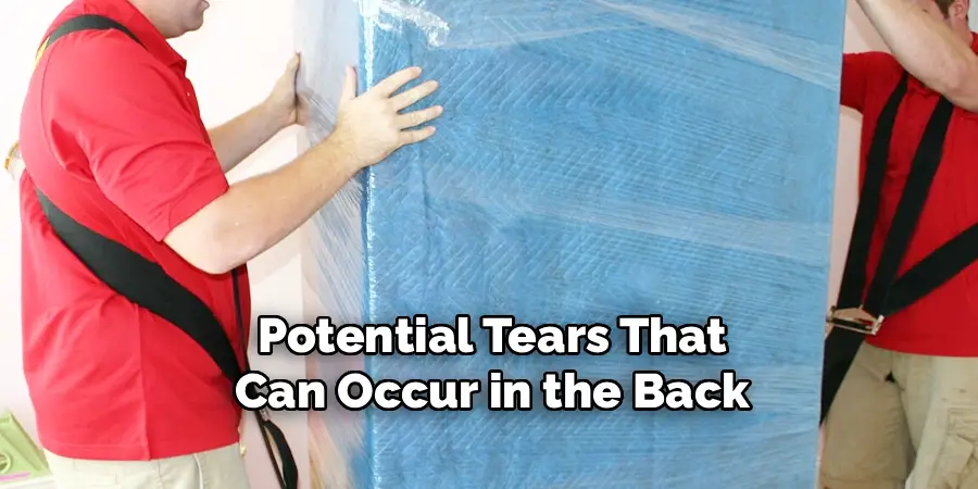 Potential Tears That
Can Occur in the Back