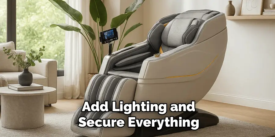 Add Lighting and Secure Everything