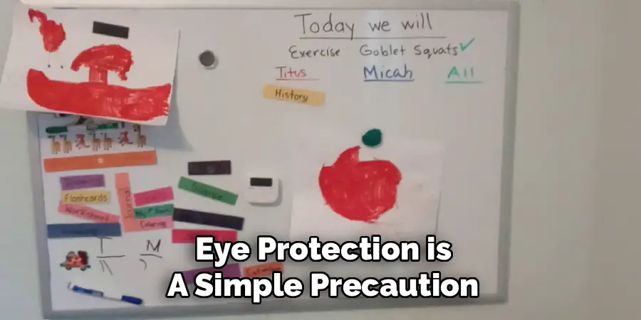 Eye Protection is
A Simple Precaution