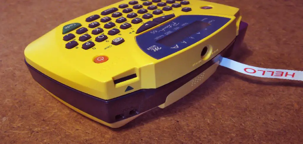 How To Use An Office Label Maker