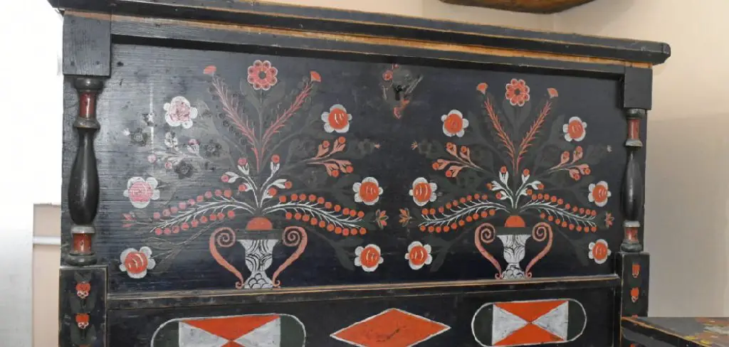 How to Antique Painted Furniture
