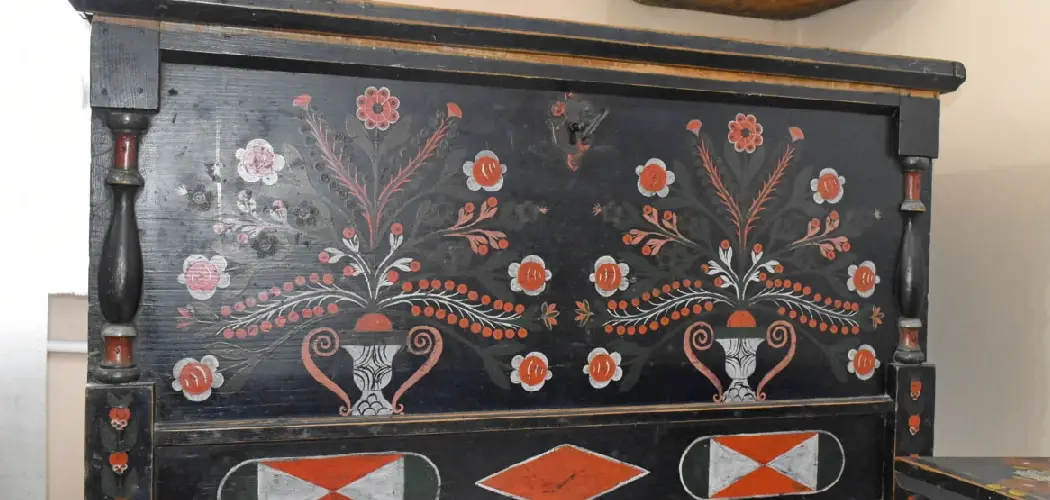 How to Antique Painted Furniture