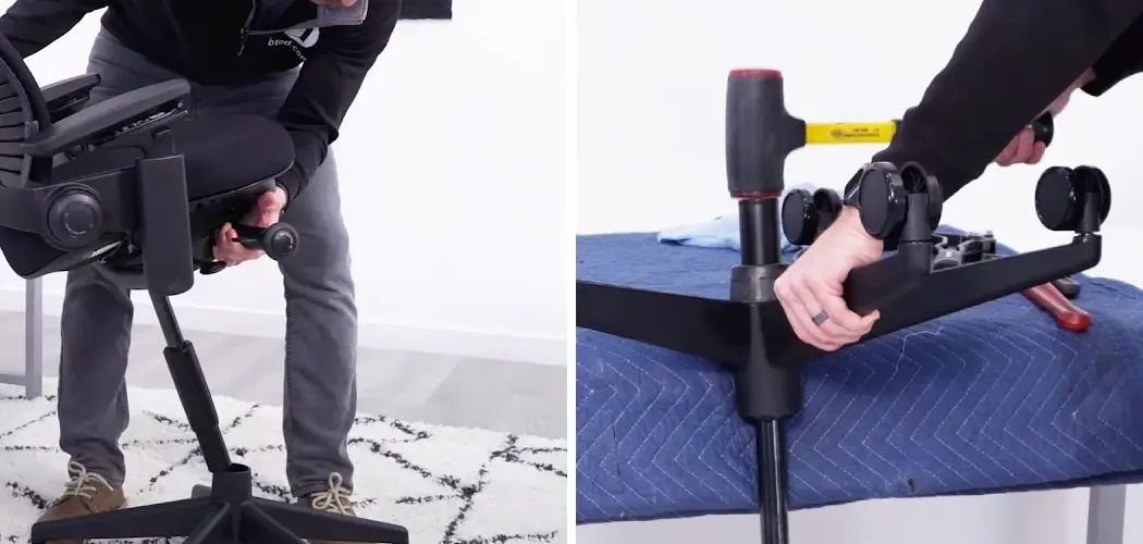 How to Disassemble a Steelcase Leap V2