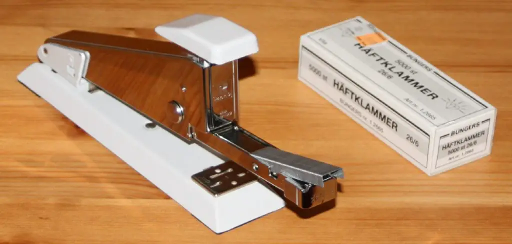How to Refill a Stapler