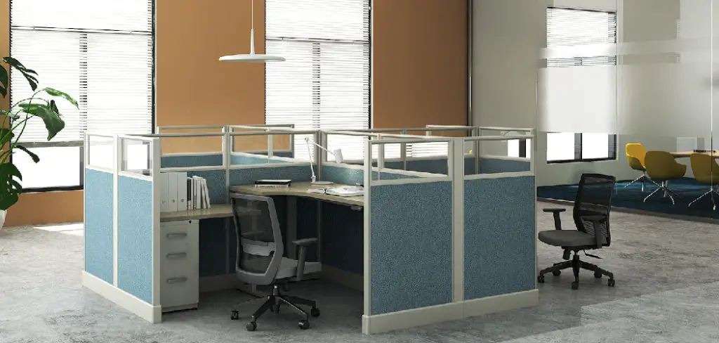 How to Take Off Cubicle Shelf