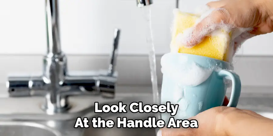 Look Closely
At the Handle Area