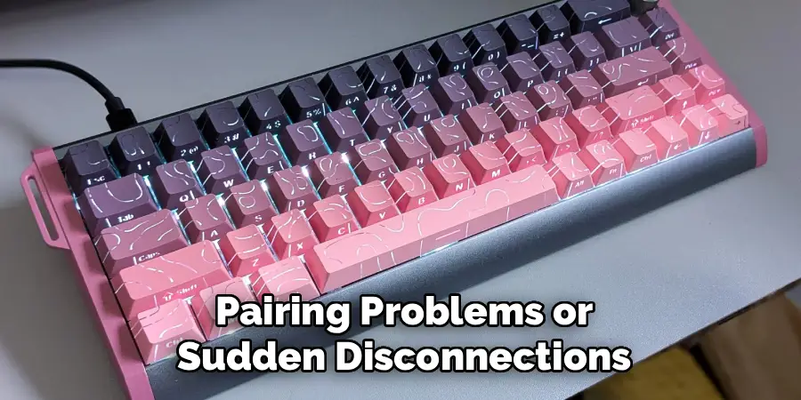 Pairing Problems or Sudden Disconnections
