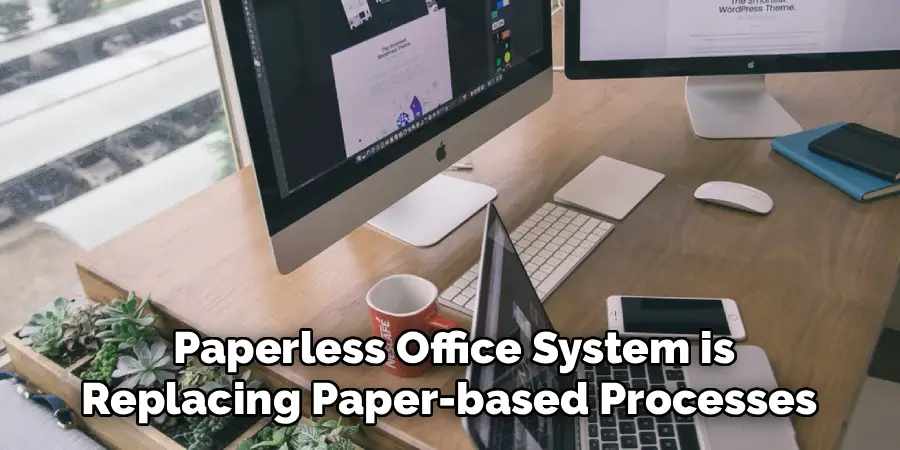 Paperless Office System is
Replacing Paper-based Processes