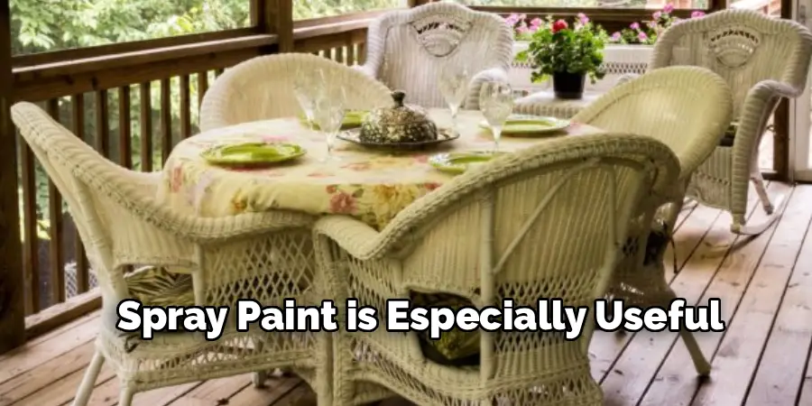Spray Paint is Especially Useful